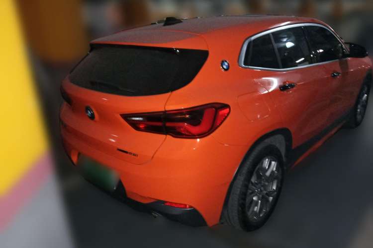 Used BMW X2 2019 sDrive25i Leading Edition M Sport Package China VI Rear Right 45 Deg