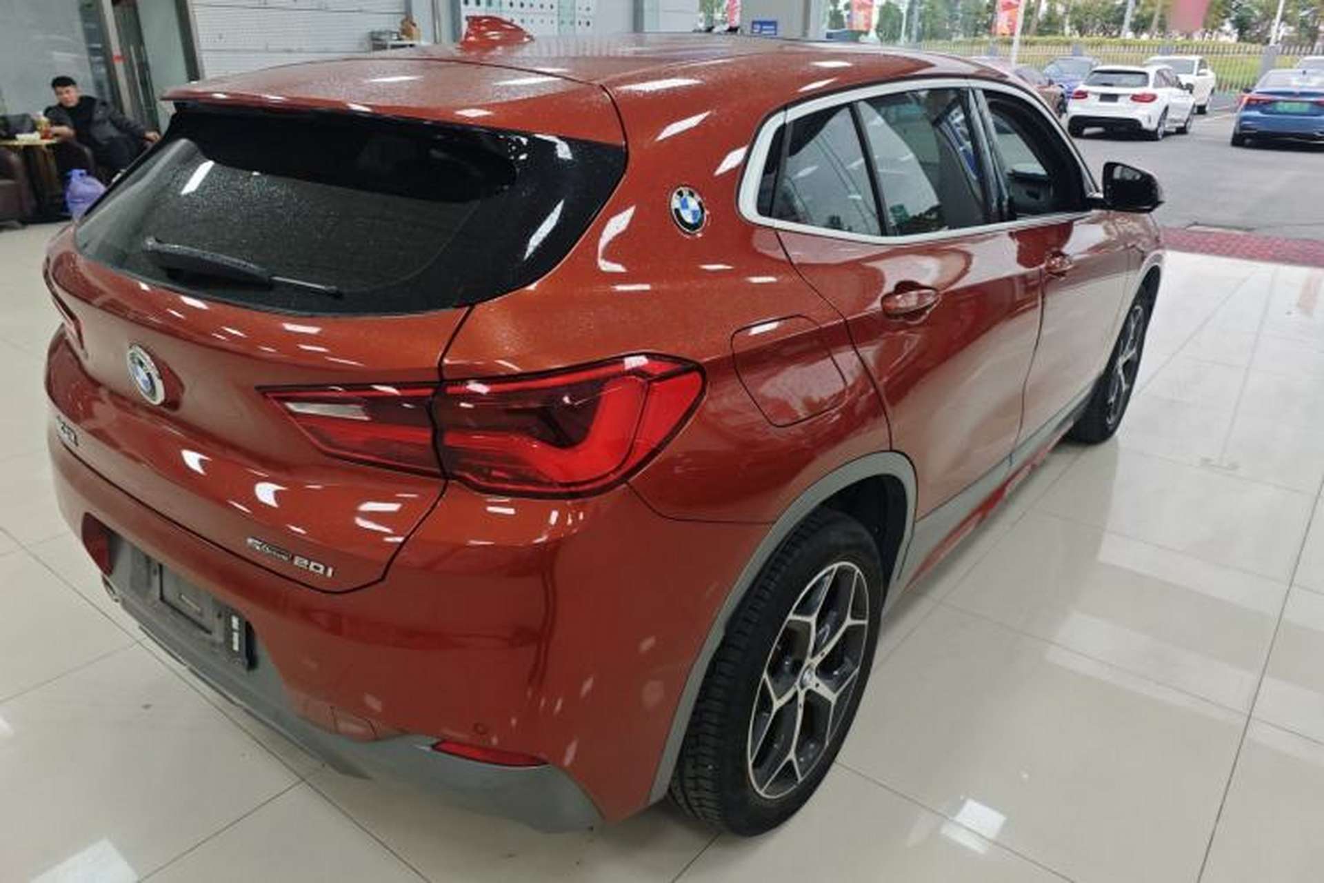 Used BMW X2 2019 sDrive20i M Sport Package China VI Emission Standard Rear Right 45 Deg