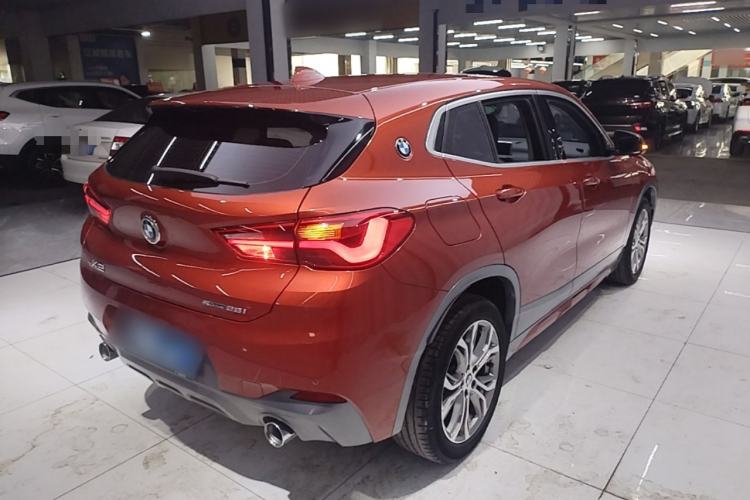 Used BMW X2 2019 sDrive25i Leading Edition M Sport Package China VI Rear Right 45 Deg