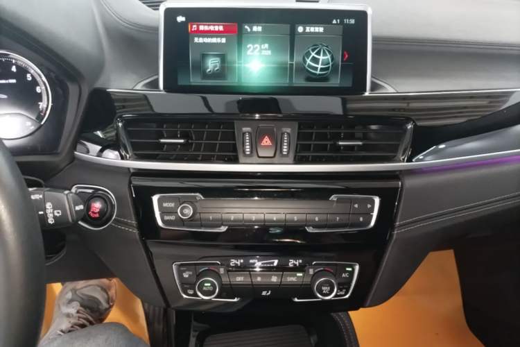 Used BMW X2 2019 sDrive25i Leading Edition M Sport Package China VI Audio And AC Panel