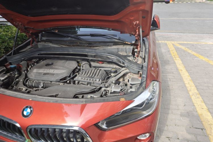 Used BMW X2 2019 sDrive25i Leading Edition M Sport Package China VI Engine Bay Left