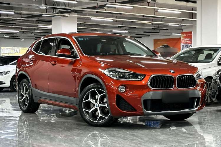 Used BMW X2 2019 sDrive20i M Sport Package China VI Emission Standard Front Right 45 Deg