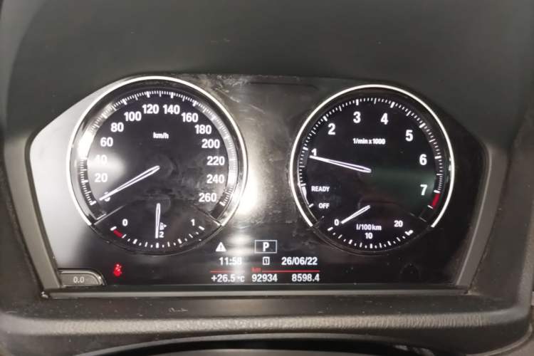 Used BMW X2 2019 sDrive25i Leading Edition M Sport Package China VI Instrument Cluster