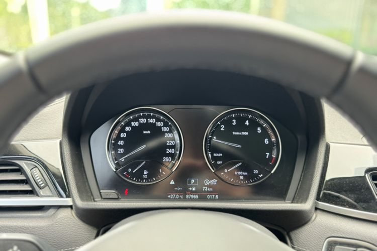 Used BMW X2 2019 sDrive20i M Sport Package China VI Emission Standard Odometer Close Up