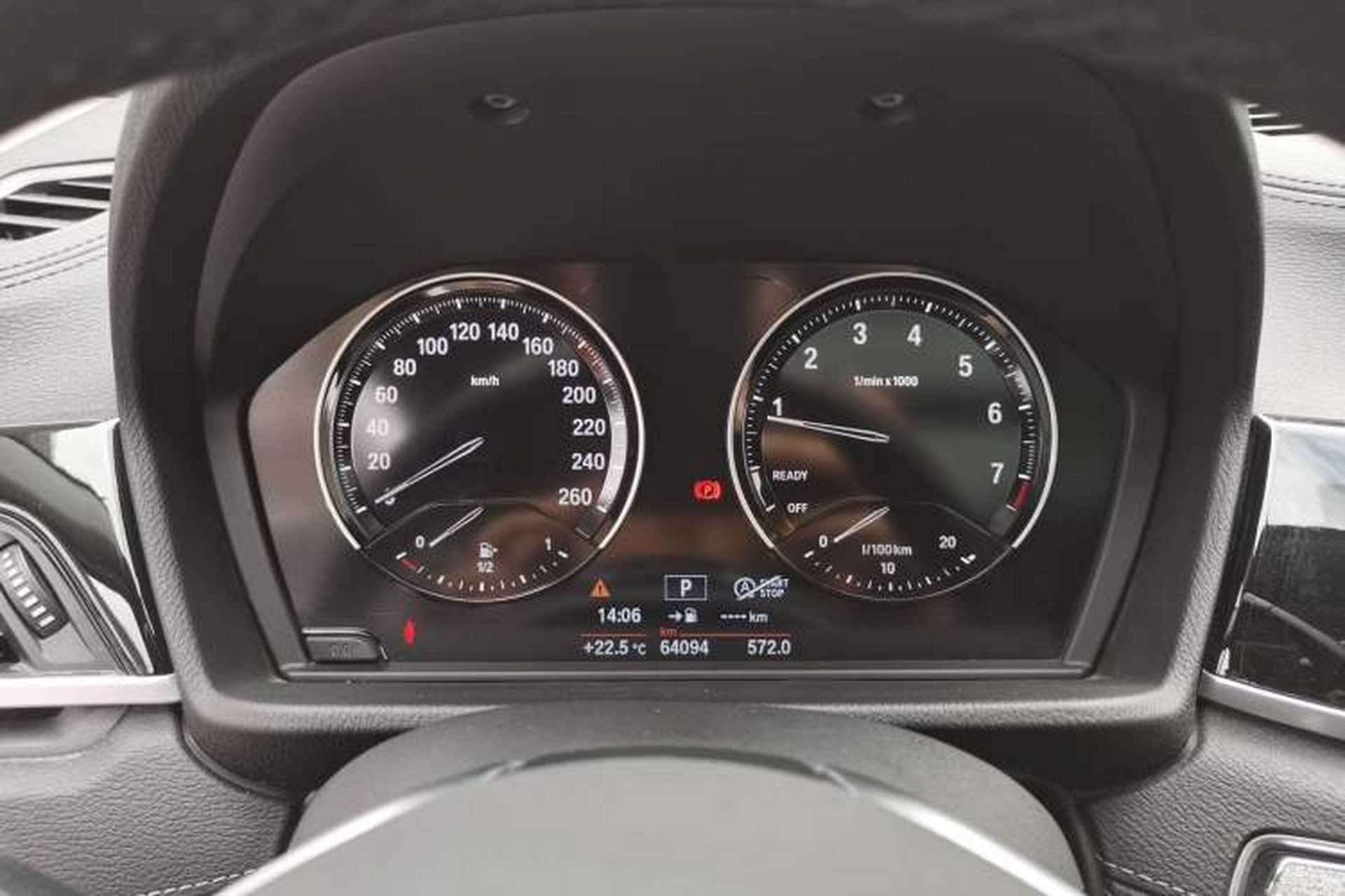 Used BMW X2 2019 sDrive20i M Sport Package China VI Emission Standard Odometer Close Up