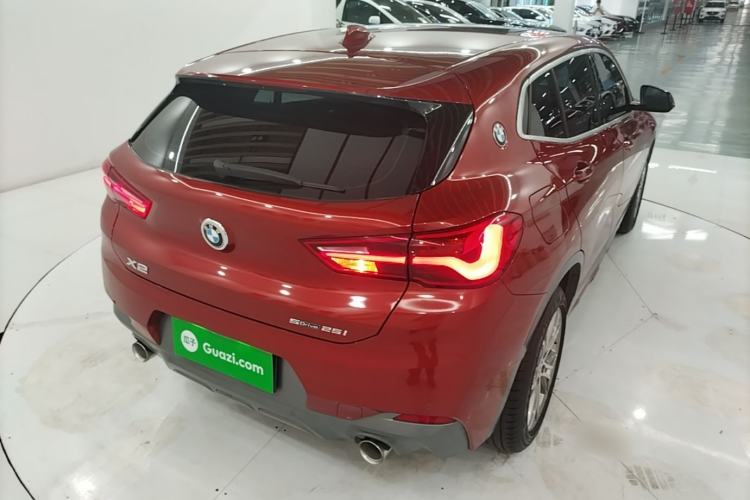 Used BMW X2 2019 sDrive25i Leading Edition M Sport Package China VI Rear Right 45 Deg