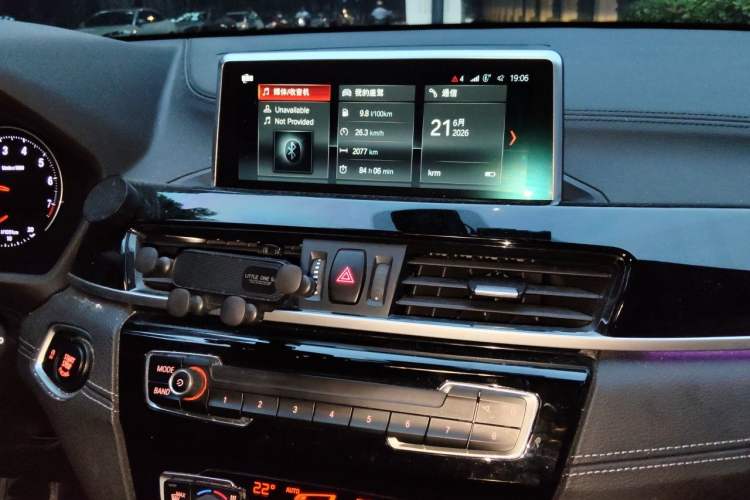Used BMW X2 2019 sDrive25i Leading Edition M Sport Package China VI Audio And AC Panel