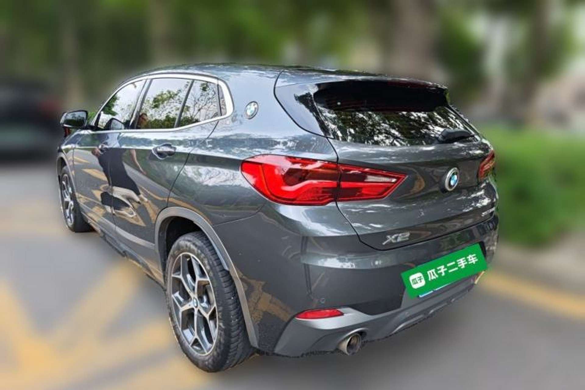 Used BMW X2 2019 sDrive20i M Sport Package China VI Emission Standard Rear Left 45 Deg