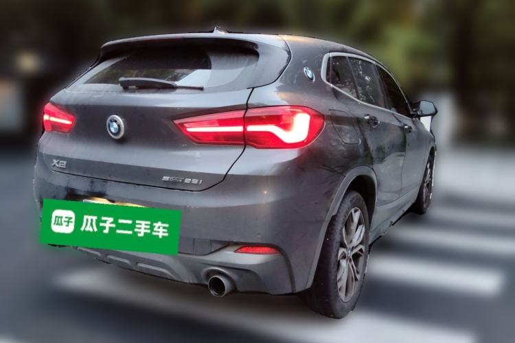Used BMW X2 2019 sDrive25i Leading Edition M Sport Package China VI Rear Right 45 Deg