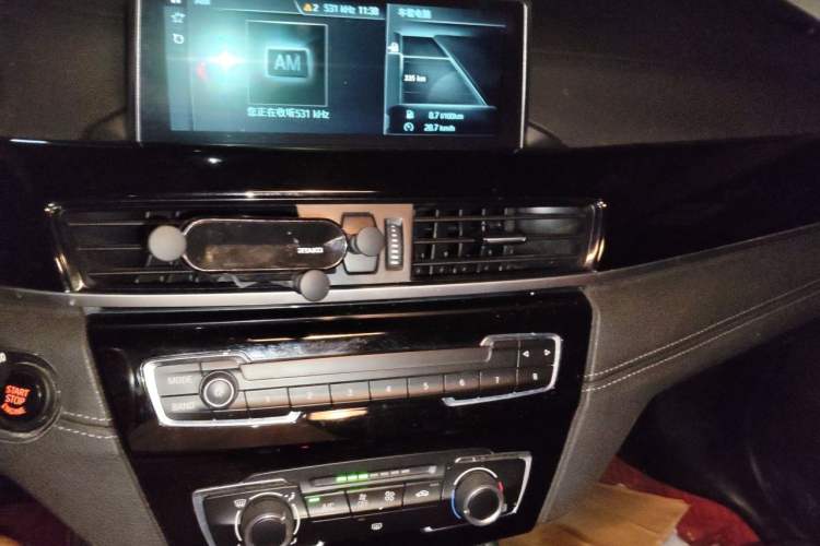 Used BMW X2 2019 sDrive20i M Sport Package China VI Emission Standard Audio And AC Panel