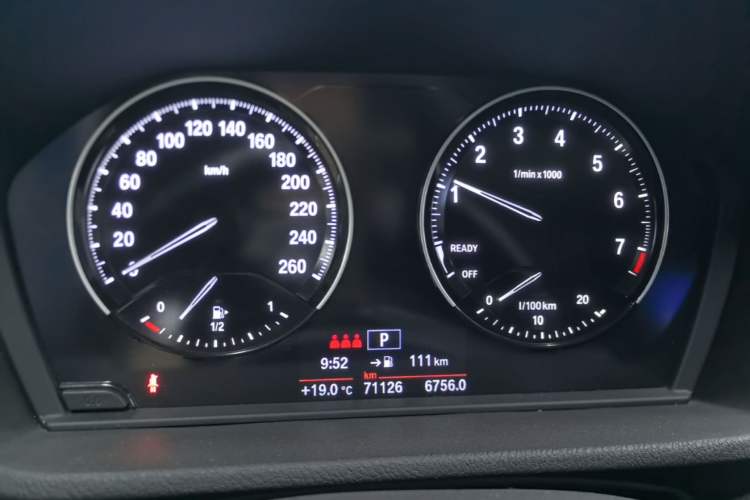 Used BMW X2 2019 sDrive20i M Sport Package China VI Emission Standard Instrument Cluster
