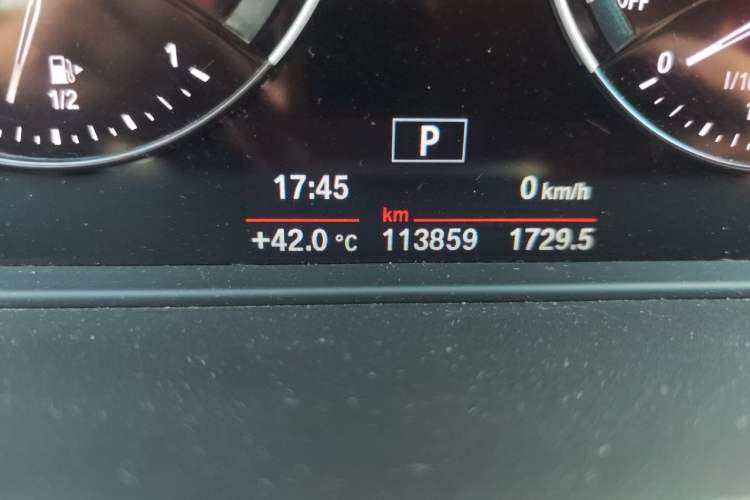 Used BMW X2 2019 sDrive20i M Sport Package China VI Emission Standard Odometer Close Up