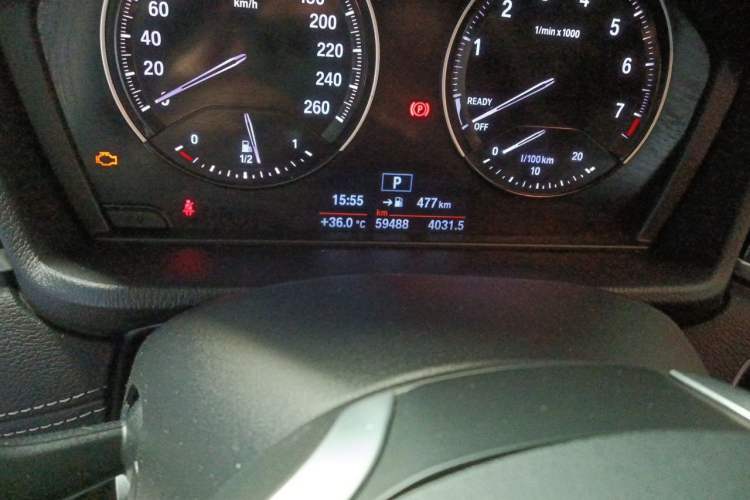 Used BMW X2 2019 sDrive20i M Sport Package China VI Emission Standard Odometer Close Up
