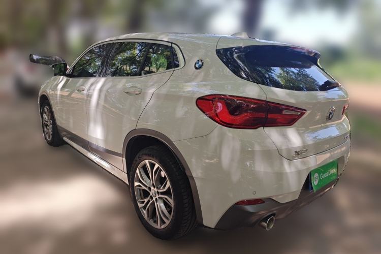 Used BMW X2 2019 sDrive25i Luxury M Sport Package China VI Emission Standard Rear Left 45 Deg