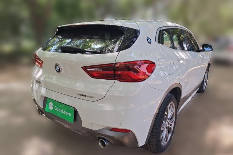 Used BMW X2 2019 sDrive25i Luxury M Sport Package China VI Emission Standard Rear Right 45 Deg
