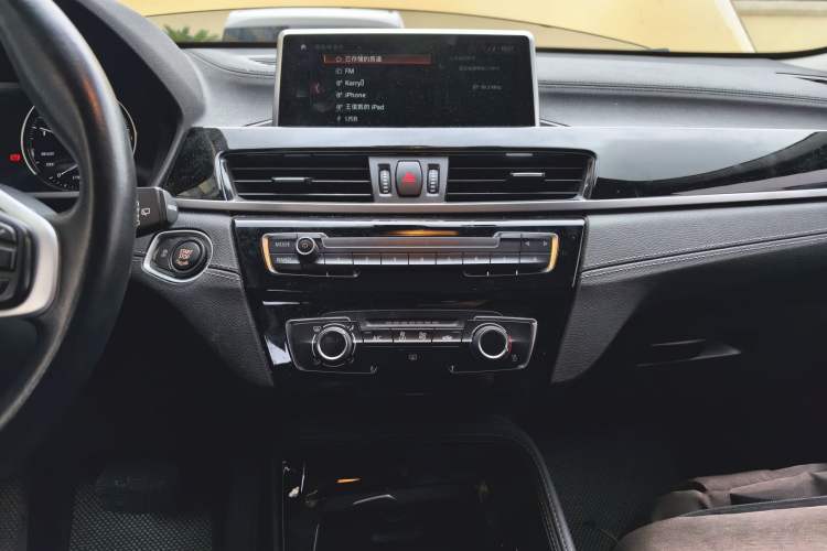 Used BMW X2 2019 sDrive20i M Sport Package China VI Emission Standard Audio And AC Panel