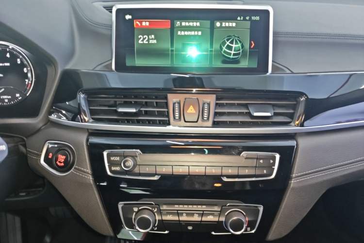 Used BMW X2 2019 sDrive20i M Sport Package China VI Emission Standard Audio And AC Panel
