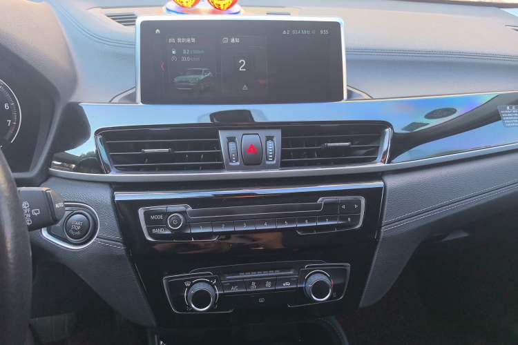 Used BMW X2 2019 sDrive20i M Sport Package China VI Emission Standard Audio And AC Panel