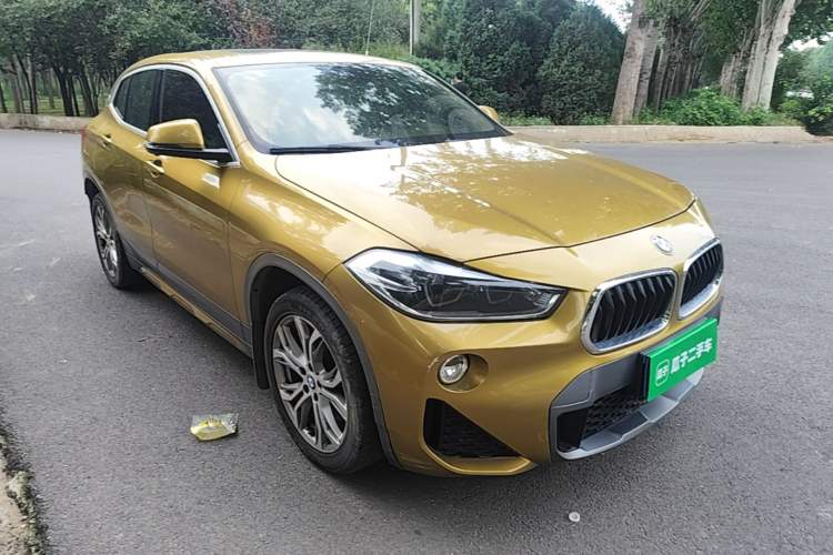 Used BMW X2 2019 sDrive25i Leading Edition M Sport Package China VI Front Right 45 Deg