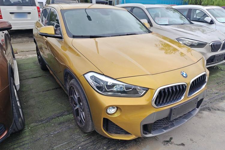 Used BMW X2 2019 sDrive20i M Sport Package China VI Emission Standard Front Right 45 Deg