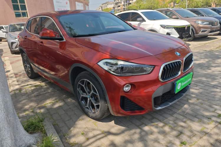 Used BMW X2 2019 sDrive20i M Sport Package China VI Emission Standard Front Right 45 Deg