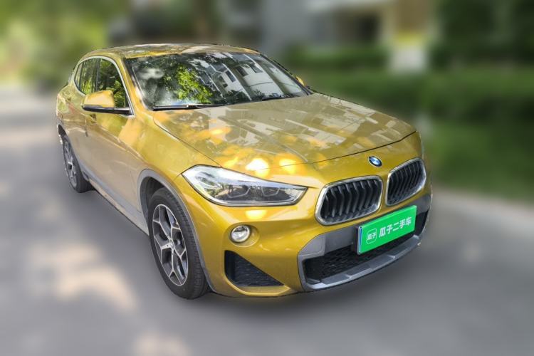 Used BMW X2 2019 sDrive20i M Sport Package China VI Emission Standard Front Right 45 Deg