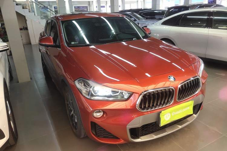 Used BMW X2 2019 sDrive20i M Sport Package China VI Emission Standard Front Right 45 Deg