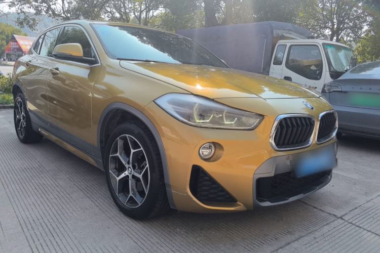 Used BMW X2 2019 sDrive20i M Sport Package China VI Emission Standard Front Right 45 Deg