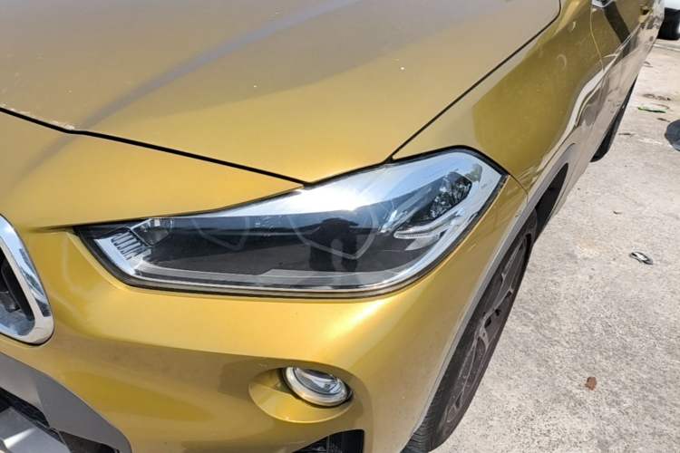Used BMW X2 2019 sDrive20i M Sport Package China VI Emission Standard Left Front Headlight