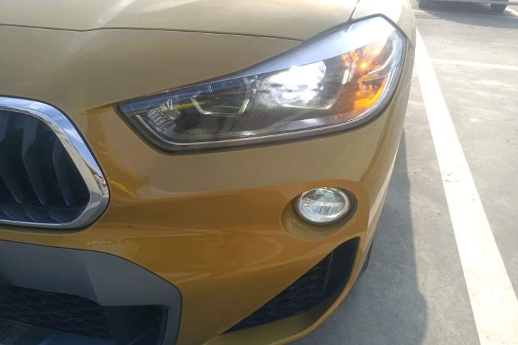Used BMW X2 2019 sDrive20i M Sport Package China VI Emission Standard Left Front Headlight