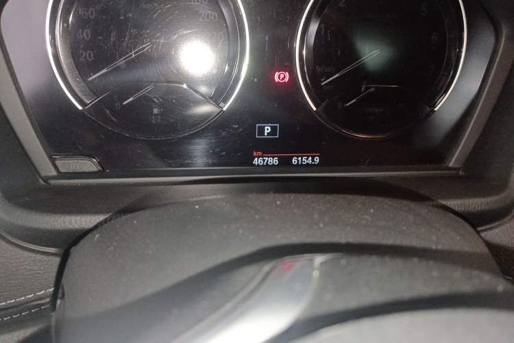 Used BMW X2 2019 sDrive20i M Sport Package China VI Emission Standard Odometer Close Up