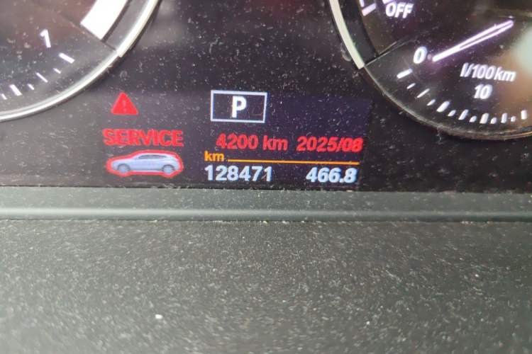 Used BMW X2 2019 sDrive20i M Sport Package China VI Emission Standard Odometer Close Up