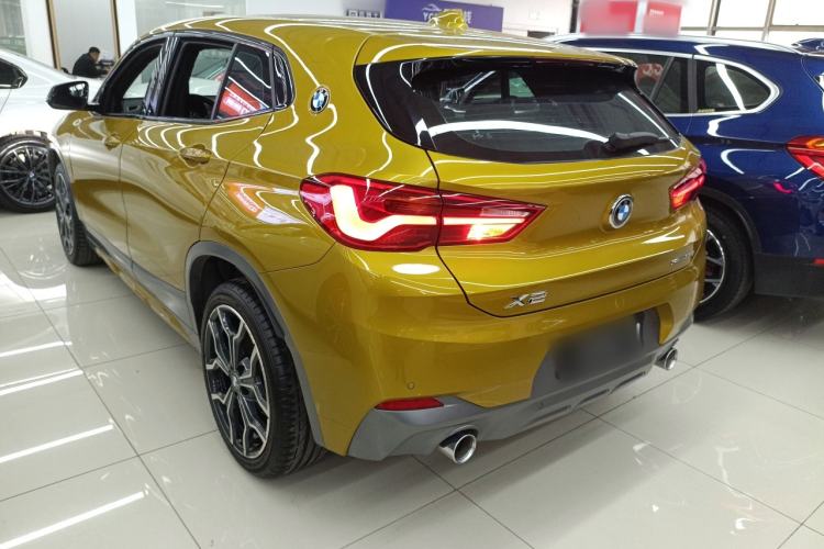 Used BMW X2 2019 sDrive25i Luxury Model with M Off-Road Package China VI Emission Standard Rear Left 45 Deg