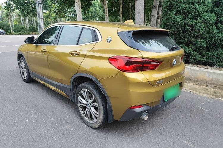 Used BMW X2 2019 sDrive25i Leading Edition M Sport Package China VI Rear Left 45 Deg