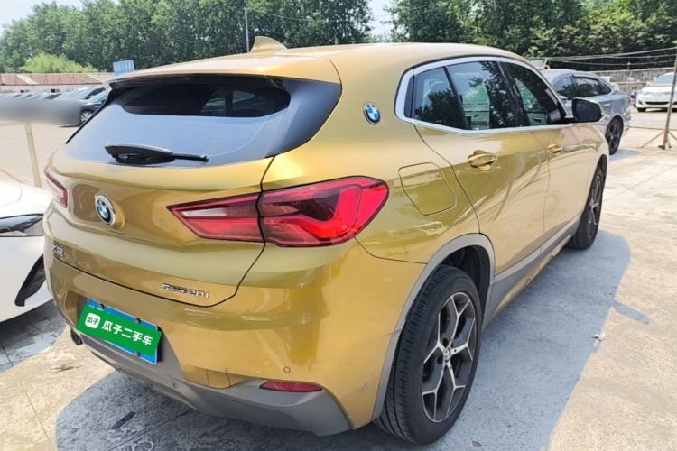 Used BMW X2 2019 sDrive20i M Sport Package China VI Emission Standard Rear Right 45 Deg