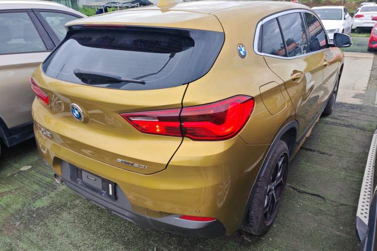 Used BMW X2 2019 sDrive20i M Sport Package China VI Emission Standard Rear Right 45 Deg