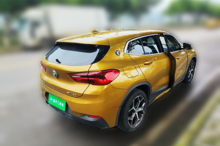 Used BMW X2 2019 sDrive20i M Sport Package China VI Emission Standard Rear Right 45 Deg