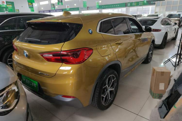 Used BMW X2 2019 sDrive20i M Sport Package China VI Emission Standard Rear Right 45 Deg