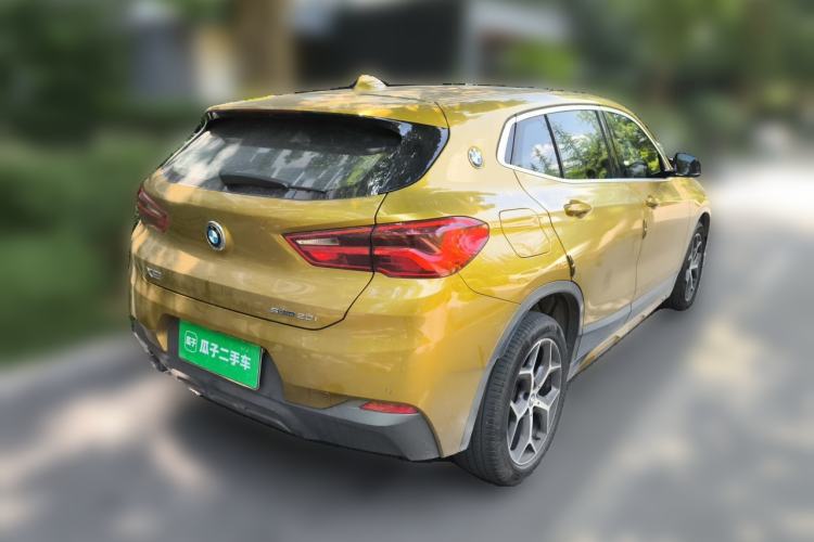Used BMW X2 2019 sDrive20i M Sport Package China VI Emission Standard Rear Right 45 Deg