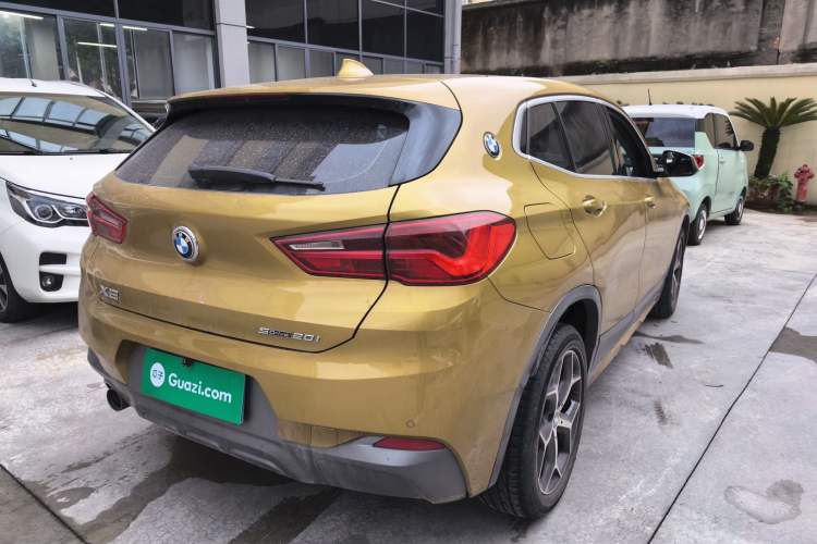 Used BMW X2 2019 sDrive20i M Sport Package China VI Emission Standard Rear Right 45 Deg