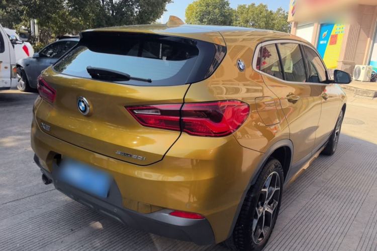 Used BMW X2 2019 sDrive20i M Sport Package China VI Emission Standard Rear Right 45 Deg