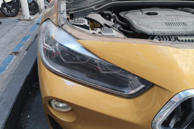 Used BMW X2 2019 sDrive20i M Sport Package China VI Emission Standard Right Front Headlight