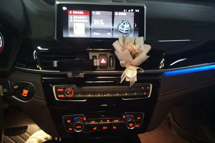 Used BMW X2 2020 sDrive25i Leading Model M Sport Package Audio And AC Panel