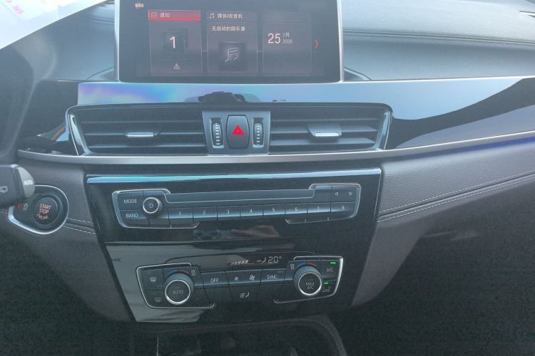 Used BMW X2 2020 sDrive25i Leading Model M Sport Package Audio And AC Panel