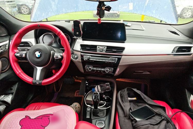 Used BMW X2 2020 sDrive25i Luxury Model with M Sport Package Center Console