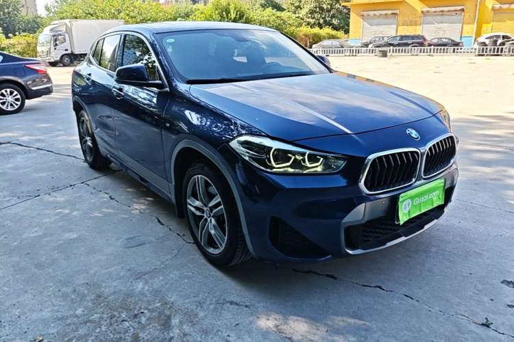 Used BMW X2 2020 sDrive25i Leading Model M Sport Package Front Right 45 Deg