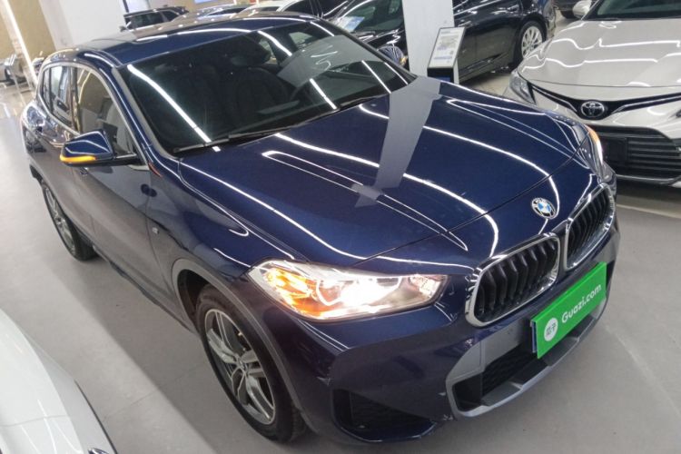 Used BMW X2 2020 sDrive25i Leading Model M Sport Package Front Right 45 Deg