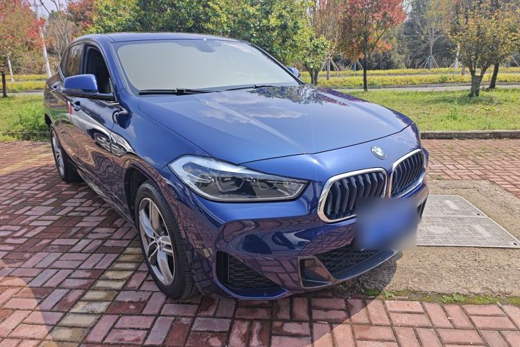 Used BMW X2 2020 sDrive25i Leading Model M Sport Package Front Right 45 Deg