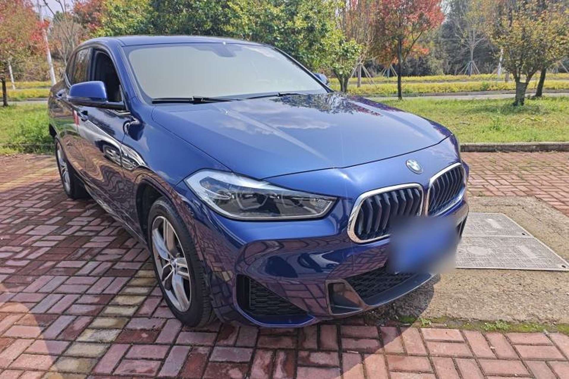 Used BMW X2 2020 sDrive25i Leading Model M Sport Package Front Right 45 Deg
