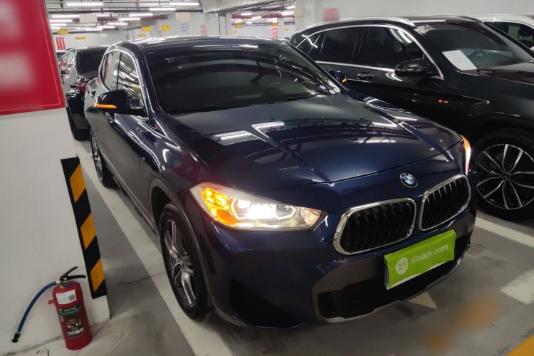 Used BMW X2 2020 sDrive25i Leading Model M Sport Package Front Right 45 Deg